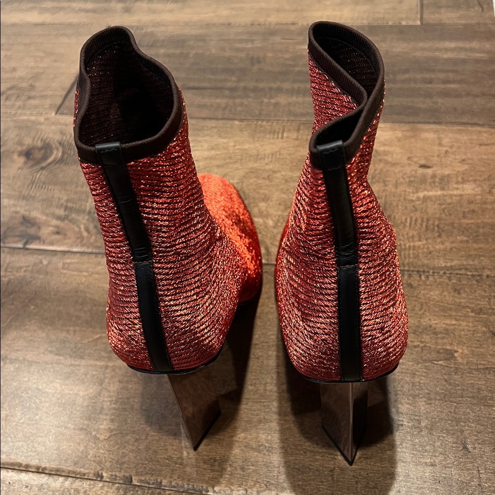 Clergerie metallic Jany Ankle Boots ($725) - Picture 5 of 9